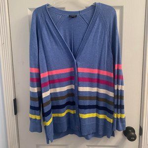 Stripe V-Neck Sweater